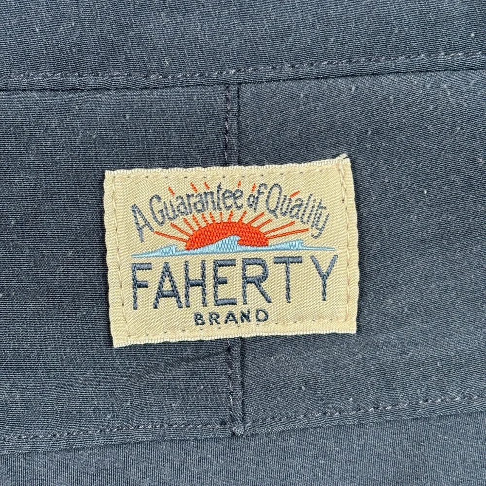 Faherty Shorts Mens 34 Blue All Day Chino Stretch 8